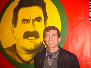 Paintings and posters of Abdullah Ocalan are common among Armenian Kurds